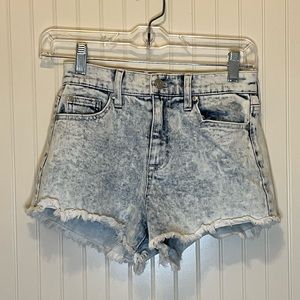Altar’d State light wash denim shorts